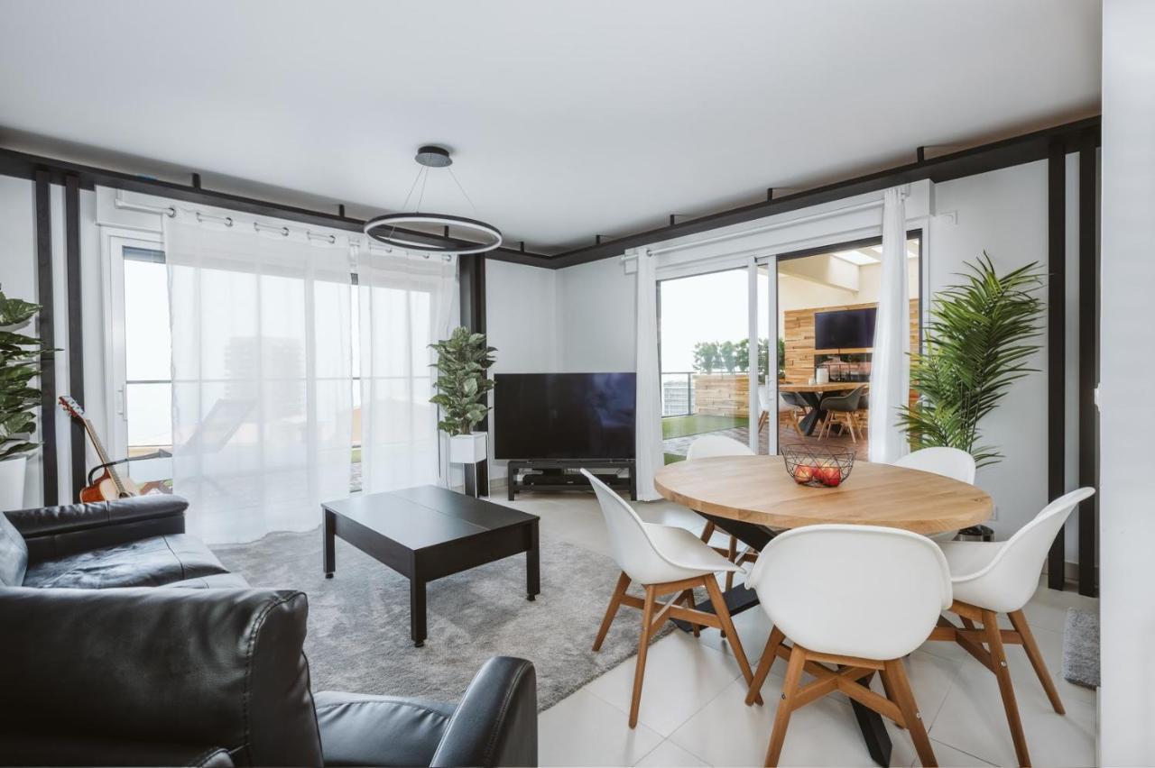 博索莱伊Monaco View, Pool, Garage, 100 M2 Terrace公寓 外观 照片